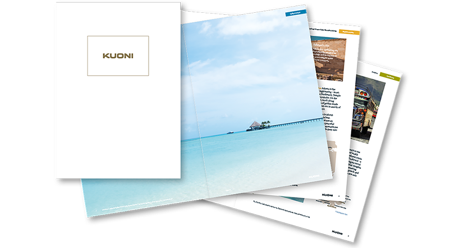 Kuoni launches new ‘design-your-own’ ultimate holiday brochure